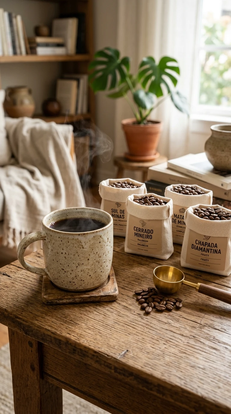 Kit de Café das Regiões do Brasil