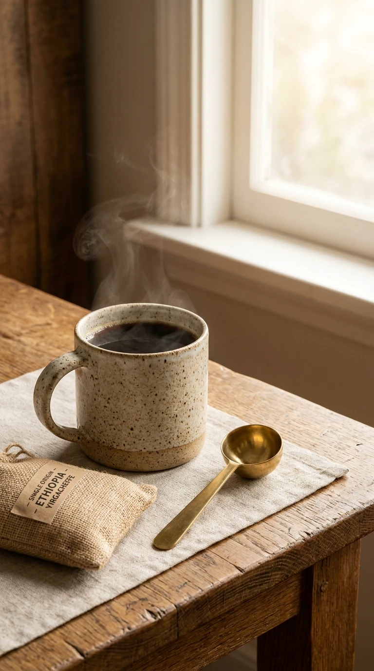 Kit de Café Especial com Xícara Artesanal