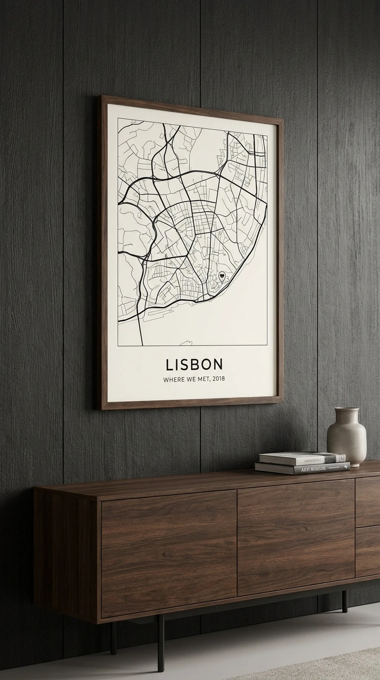 Mapa do Lugar onde Vocês se Conheceram