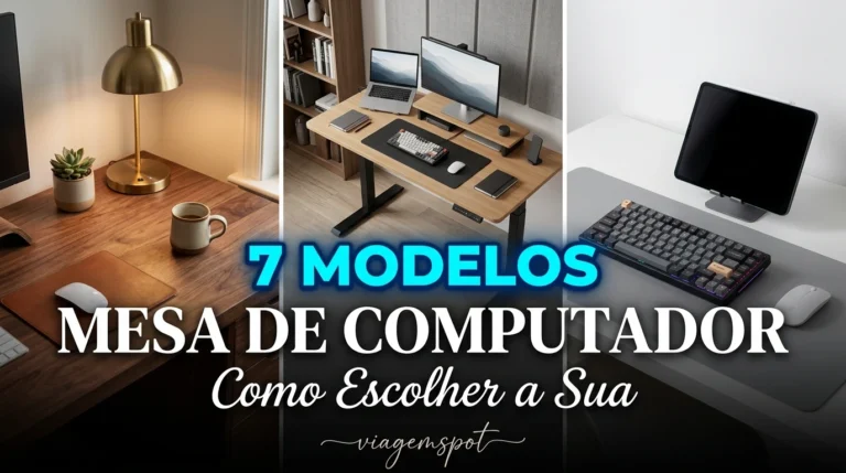 Mesas de computador, vários modelos