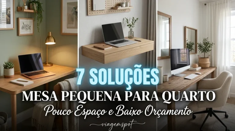 Mesas pequenas para quartos