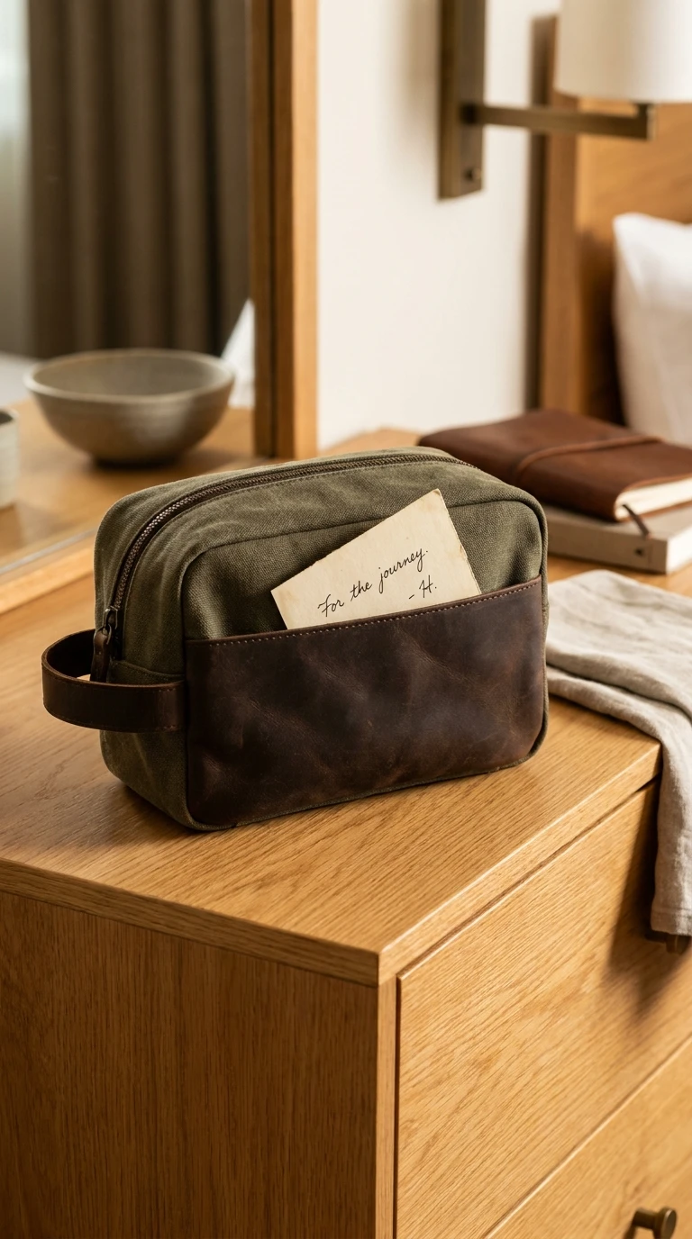 Necessaire de Viagem com Bilhete Escondido