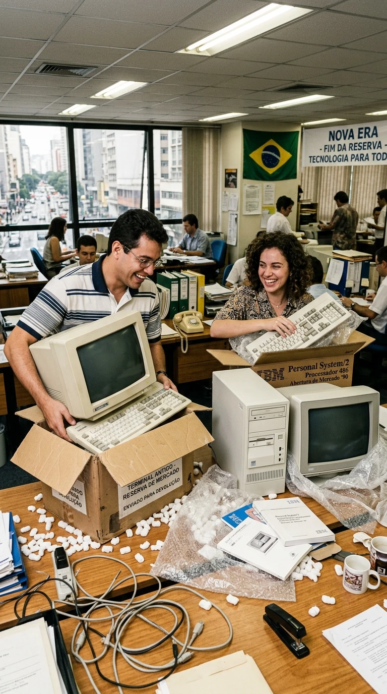 O fim da Reserva de Mercado e a abertura dos anos 1990