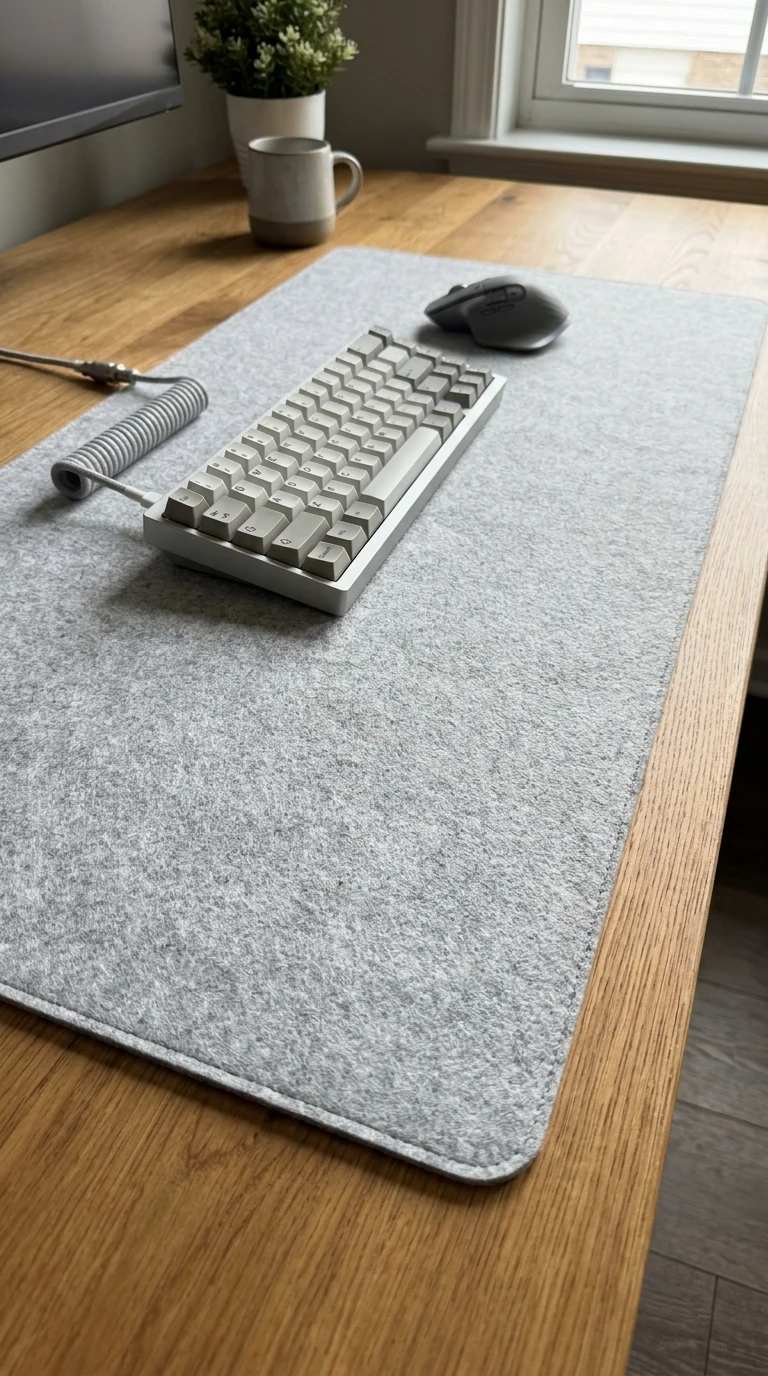O mouse pad grande muda mais do que parece