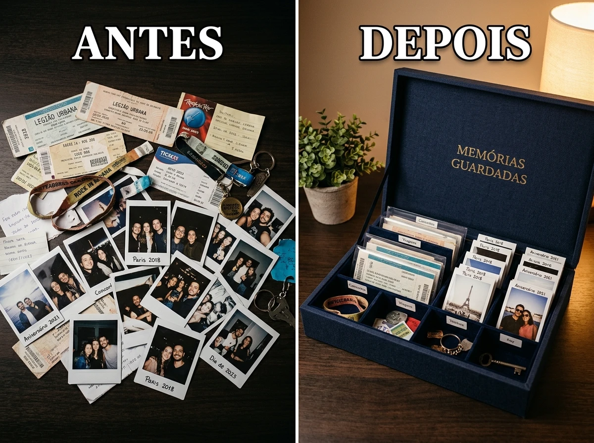 Para Ele que Guarda Tudo com Sentimento