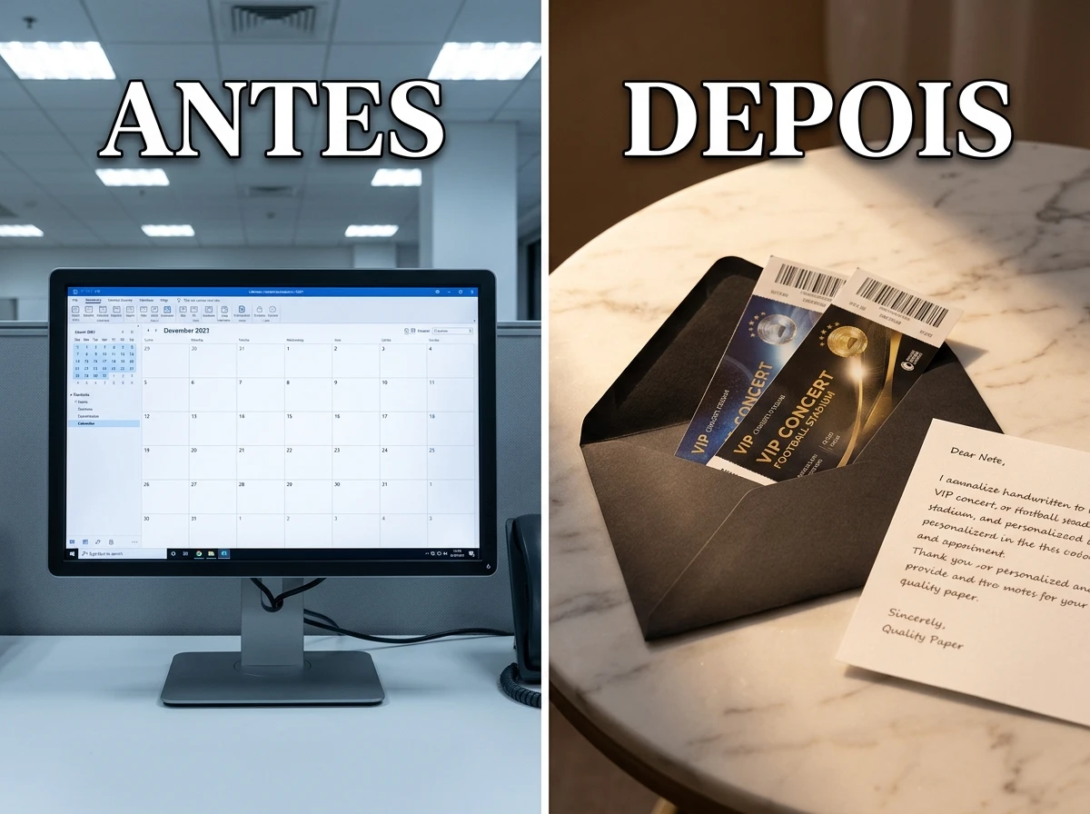 Para Ele que Nunca Vai ao Evento que Ama