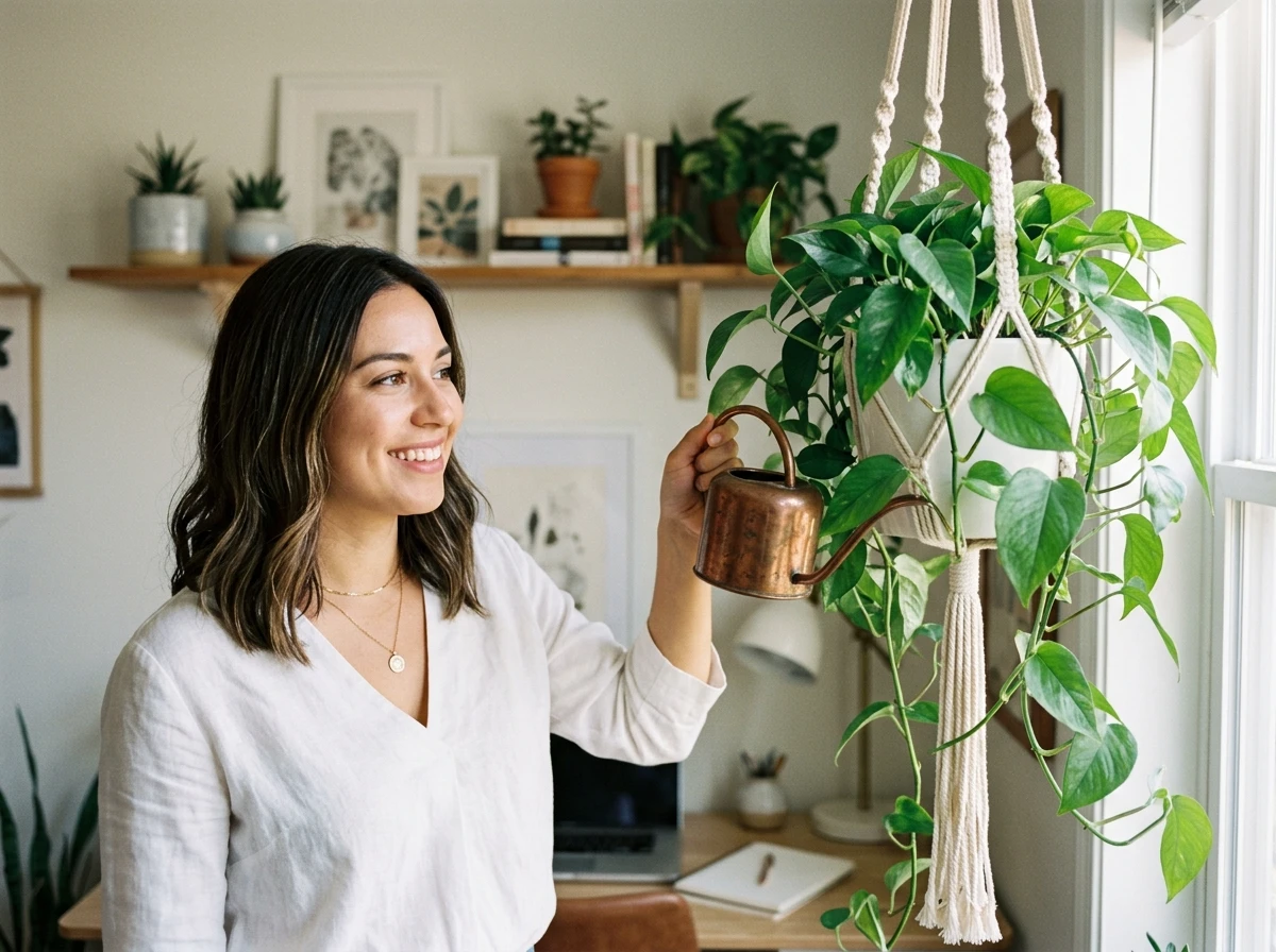 Planta de parede ou suspensa