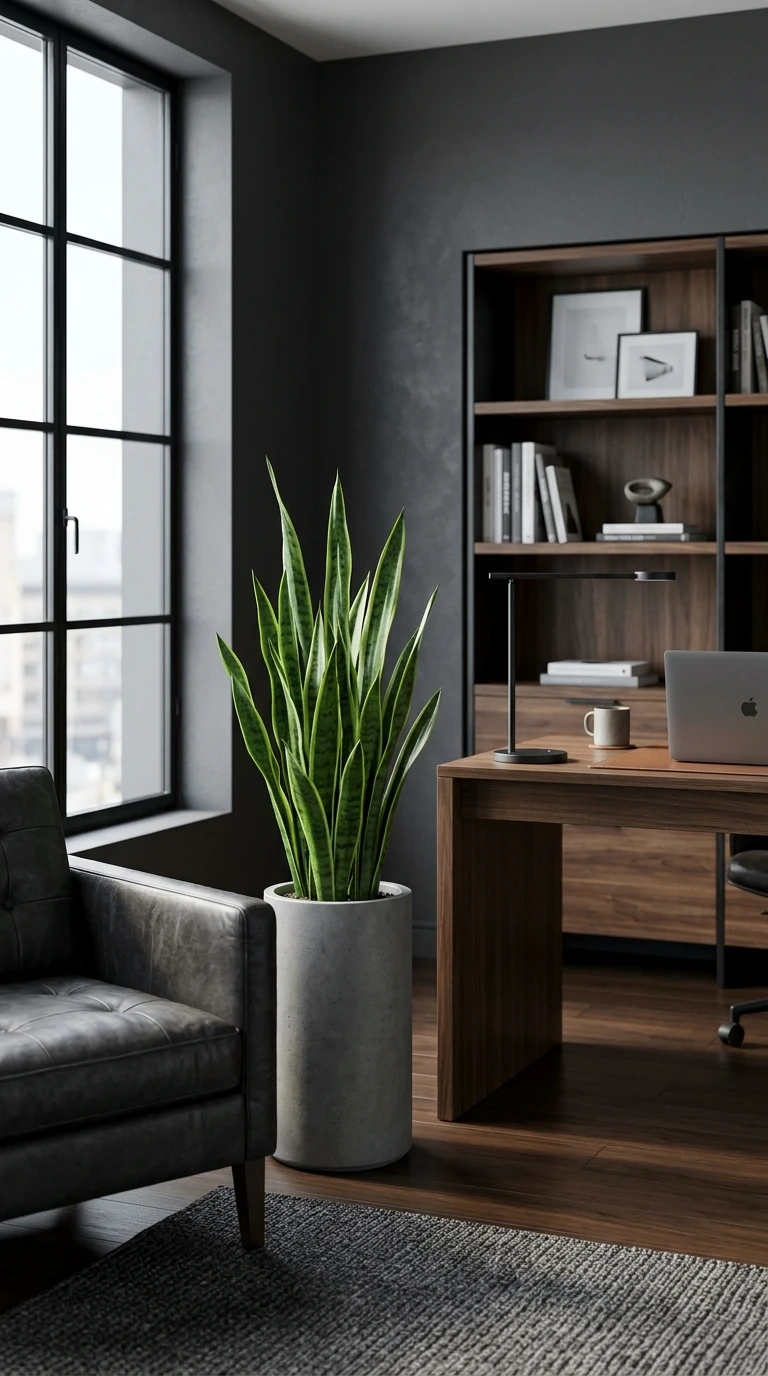 Planta para o Espaço de Trabalho Dele