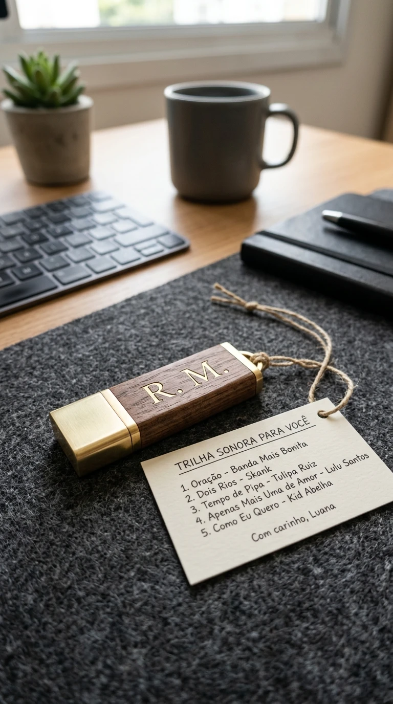Playlist Física: CD ou Pen Drive Decorado