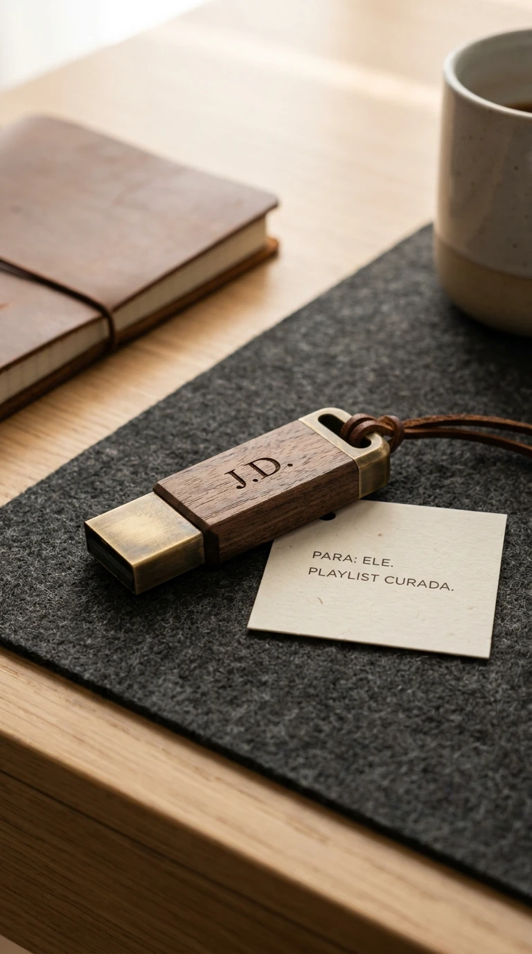 Playlist Física em Pen Drive Decorado