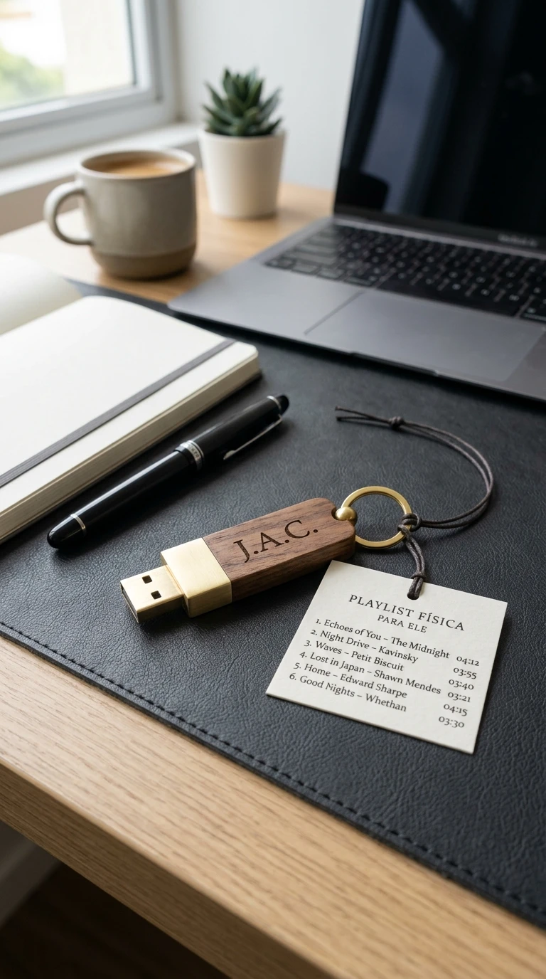 Playlist Física em Pen Drive Decorado