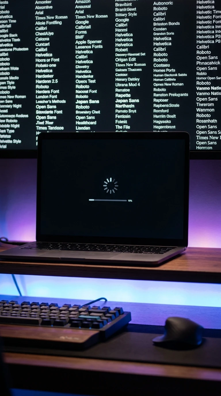 Por que instalar fontes demais pode deixar o computador mais lento