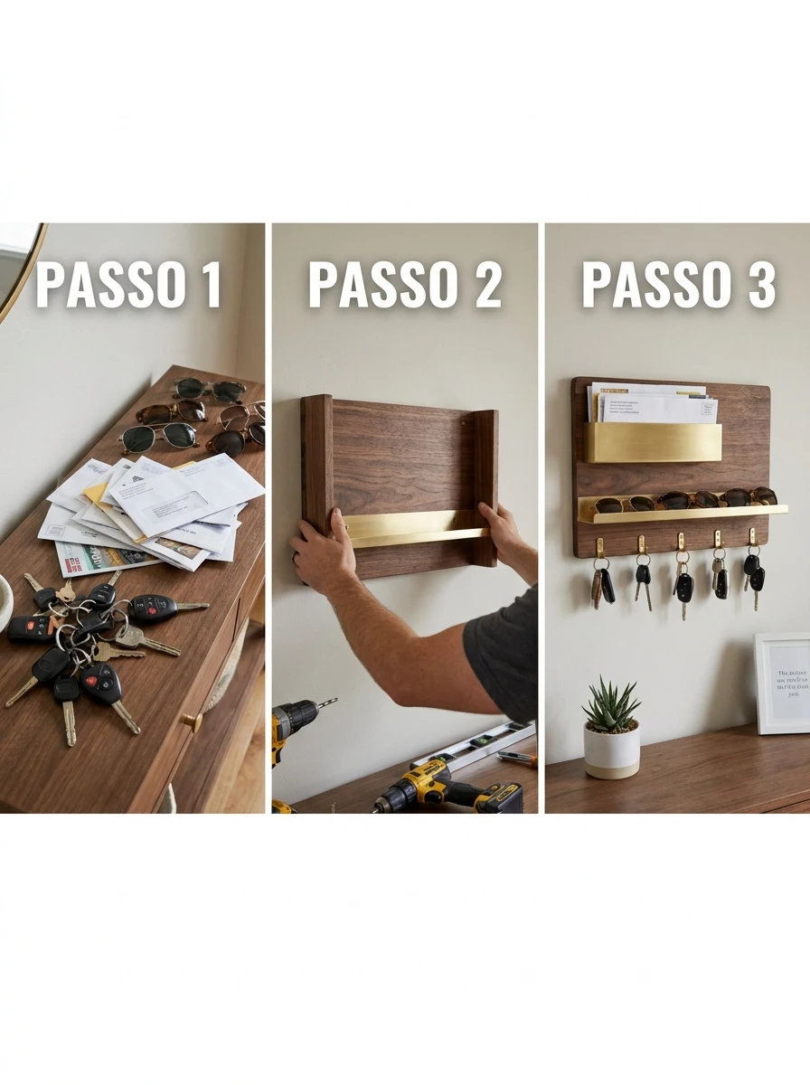 Porta-chave ou painel de organização