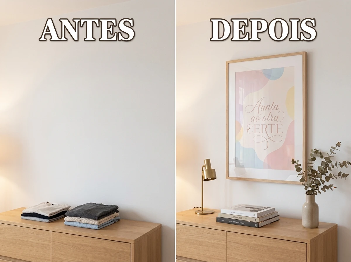Poster ou arte impressa emoldurada