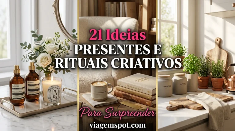 Ideias de presentes e rituais