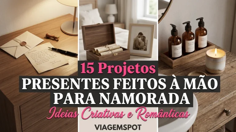 Presentes feitos à mão e ideias
