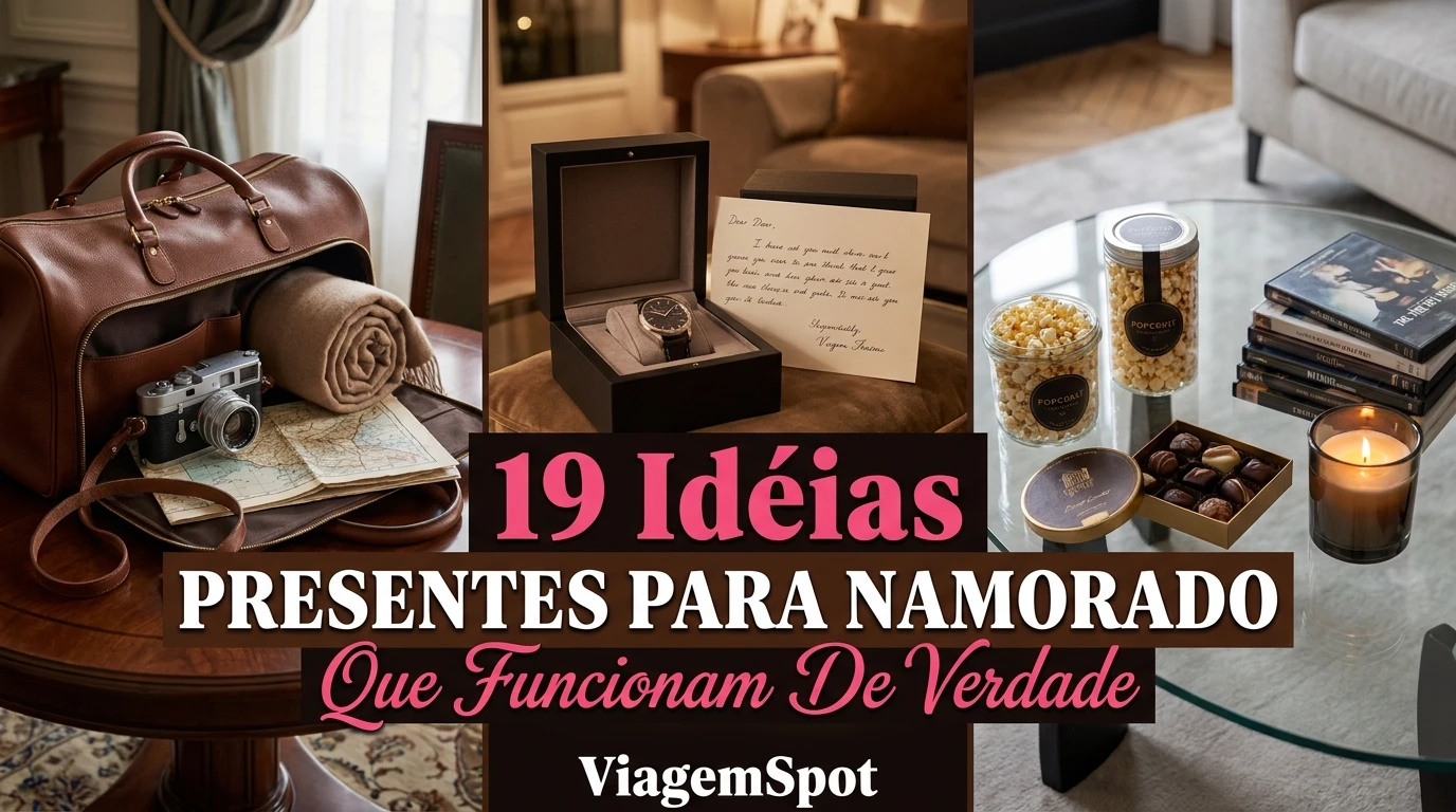 Ideias de presentes para namorado
