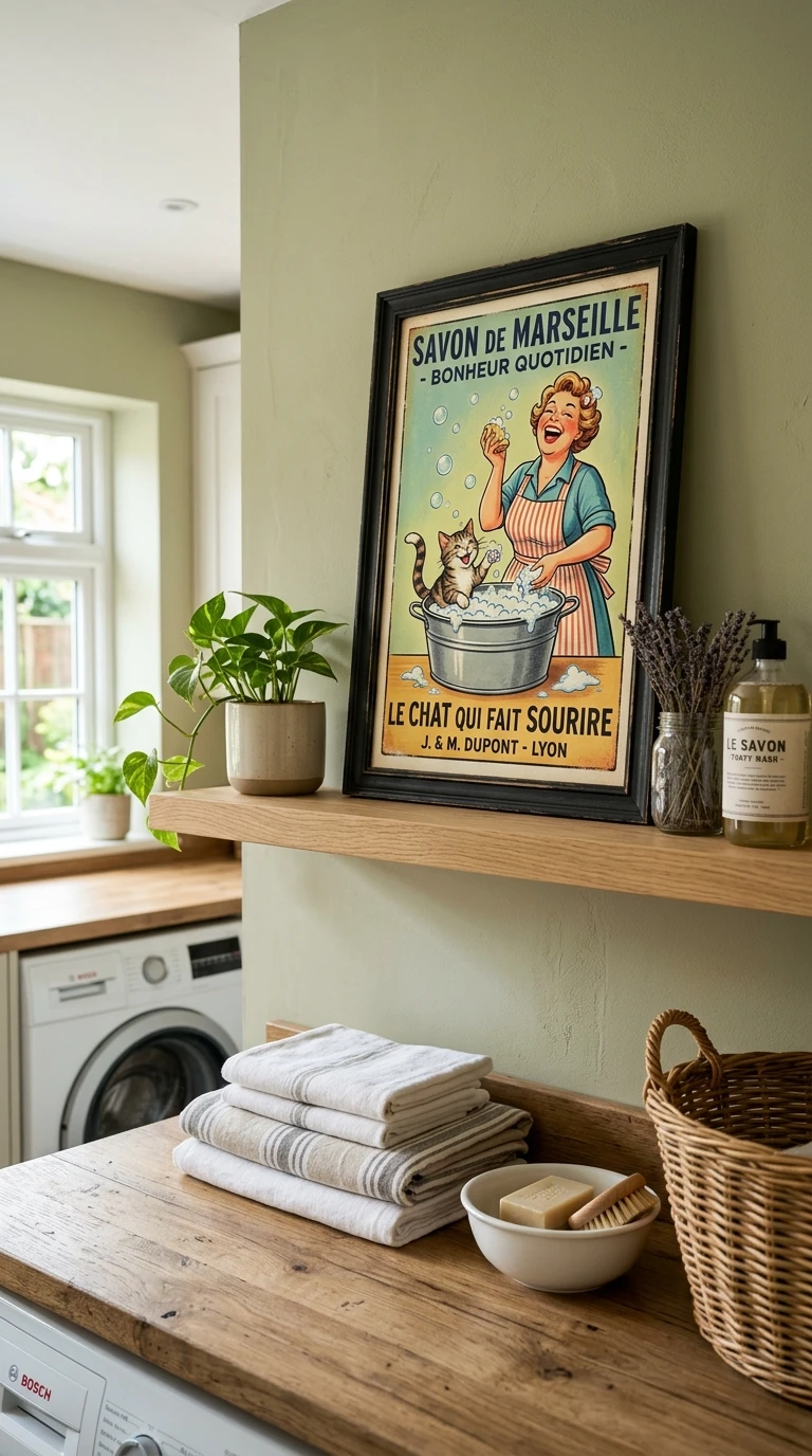 Quadro ou elemento decorativo que faz você sorrir