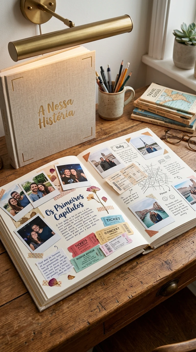 Scrapbook da História de Vocês