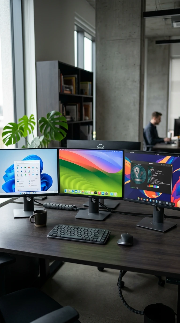 Windows, macOS ou Linux: o sistema operacional muda a experiência inteira